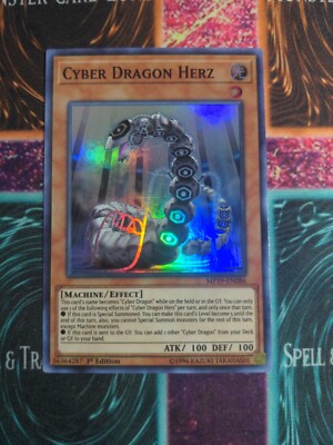 Yu-Gi-Oh! Cyber Dragon Herz MP19-EN086 1st Edition Super Rare NM-image