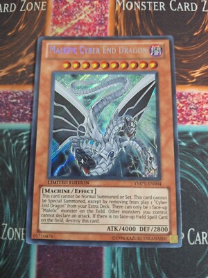 Yu-Gi-Oh! Malefic Cyber End Dragon YMP1-EN004 Limited Secret Rare Near Mint a1/-image