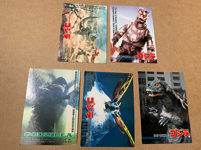 Godzilla card Mechagodzilla　Mothra　Baby godzilla　-image