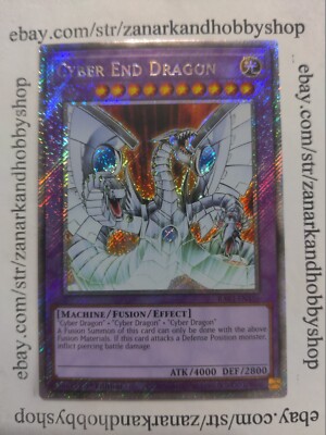 Yugioh Cyber End Dragon RA03-EN156 Platinum Secret Rare NM-image
