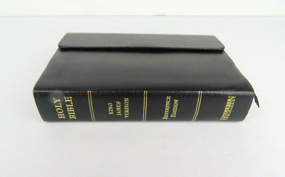 King James Holy Bible Reference Edition Hendrickson Bonded Leather Personal Size-image