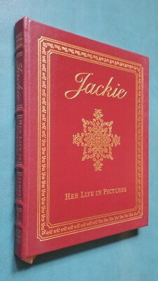 Jackie Her Life In Pictures Easton Press Genuine Leather Bound 2001 Hardcover-image