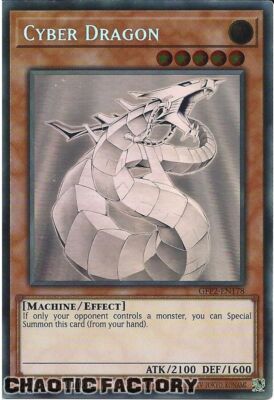 YUGIOH GFP2-EN178 Cyber Dragon Dragon Ghost Rare 1st Edition NM-image