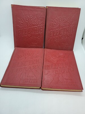 AUDELS ® New Electric Library Vol. 1,3,4,5 Lot of 4-image
