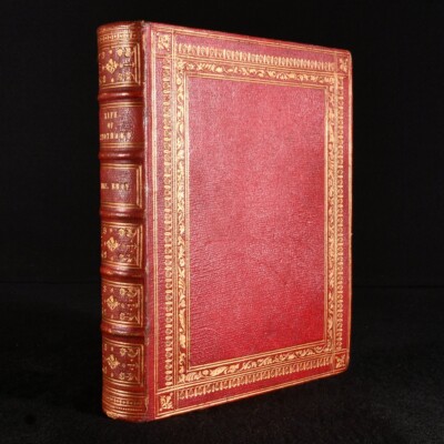 1851 Life of Thomas Stothard Mrs Bray Illustrated First Edition Leather-image