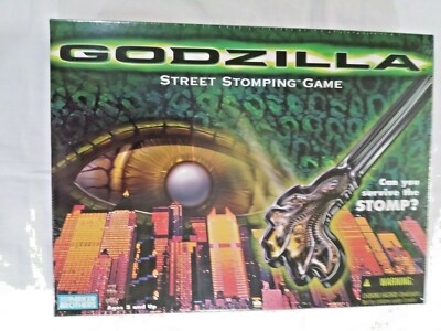 1998 Hasbro/Parker Brothers GODZILLA  Street Stomping Card Game - FACTORY SEALED-image
