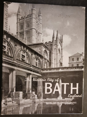 The Historic City Of Bath, England M.P. Wooller Photographs 1974 UK hc-image