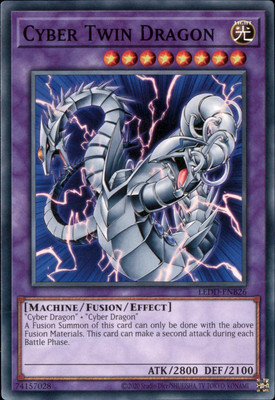 Cyber Twin Dragon LEDD-ENB26 Yugioh-image