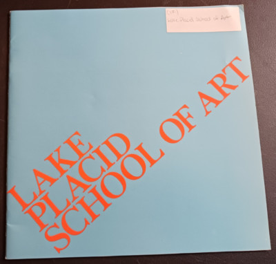 Lake Placid School of Art 1977 brochure booklet catalogue-image