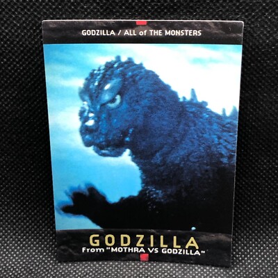Godzilla Card TCG No.12 Toho Movie BANDAI 1996 1ST ED Japanese Japan-image