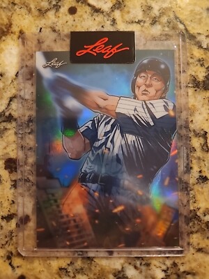 2024 LEAF METAL ANIME NATION HIDEKI MATSUI GODZILLA NEW YORK YANKEES SP /97-image