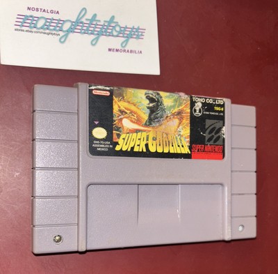 Super Godzilla Super Nintendo SNES Cartridge Only - 100% Authentic Tested Works!-image