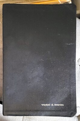 NIV Classic Reference Bible 1989 Zondervan Black Top Grain Leather Thumb-Index-image