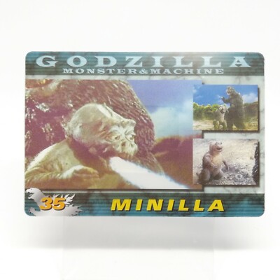 MINIRA No.35  Godzilla Card Monster & Machine  MORINAGA Wafers Japan Toh-image