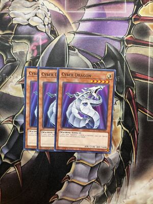 3x Cyber Dragon - EGO1-EN009 - Common - 1st NM-image