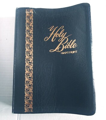 Crusade Holy Bible King James Version Giant Print Reference Concordance 1977-image
