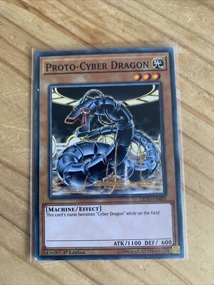 Proto-Cyber Dragon - LEDD-ENB05 - Common 1st Edition Yugioh-image