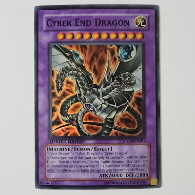 Cyber End Dragon - STON-ENSE1 - HP - Super Rare - Limited - Yugioh-image