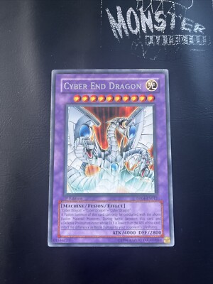 YUGIOH CYBER END DRAGON RARE DP04-EN012 1ST EDITION-image