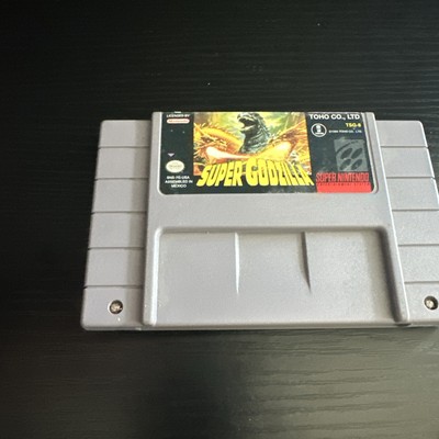 Super Godzilla - Super Nintendo SNES Tested Working -image