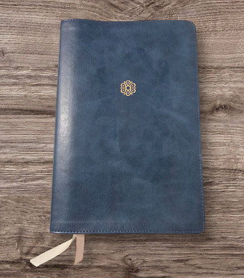 The NKJV, Woman's Study Bible, Leathersoft, Blue, Full-Color, Indexed: Receiving-image