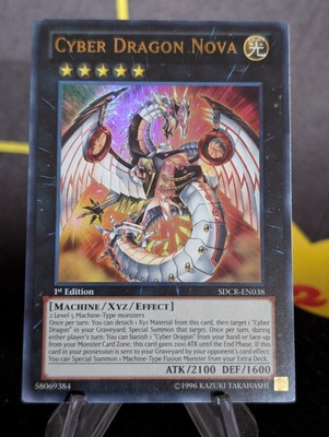 Cyber Dragon Nova SDCR-EN038 1st Ed Yugioh English-image