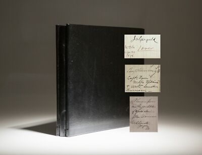 James A Garfield / Archive of Political Letters Pensions Signed 1st Edition 1900-image