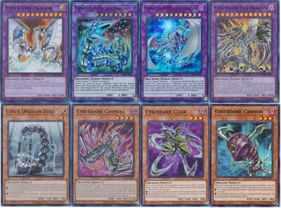 Yugioh Zane Truesdale 2024 Deck  Cyber End Dragon Cyberdarkness Chimera Horizon-image
