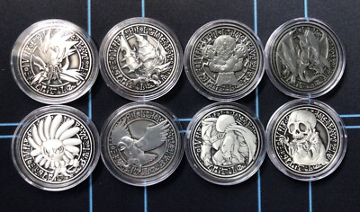 Yugioh YCS Pre Register Coin Lot (8) Dandylion Gorz Jinzo Mobius Dark Paladin +-image