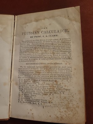 The Prussian Calculator: By Which All Business Calculations Are Performed By One-image