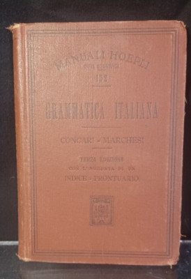 Antique GRAMMATICA ITALIANA 1909-image