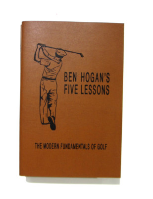 Ben Hogan's Five Lessons Leather Softcover GOLF NEW-image