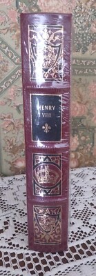 HENRY VIII Easton Press Leather Bound Still SEALED Pristine!-image