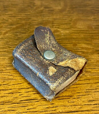 The Little Webster 18000 Words - Mini Leather Dictionary - Souvenir Niagra Falls-image