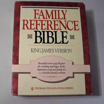 Family Reference Bible:  King James Version-image