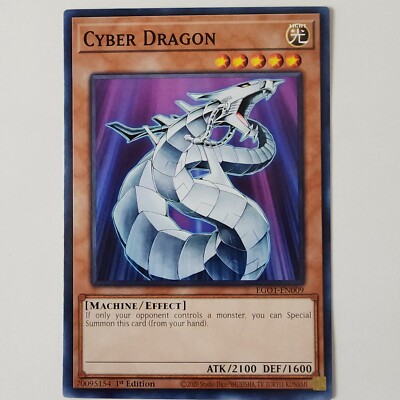 Cyber Dragon - EGO1-EN009 - NM/VLP - Common - 1st ed - Yugioh-image