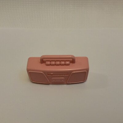 FISHER PRICE Loving Family Dream Dollhouse PINK RADIO STEREO BOOM BOX-image