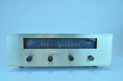 Vintage Fisher FM-50-B Stereophonic Tube Tuner Needs Service-image