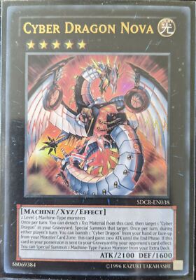 YuGiOh Cyber Dragon Nova Ultra Rare SDCR-EN038-image