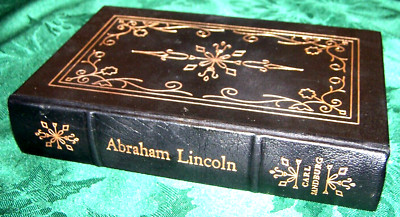 Beautiful Easton Press One Volume Edition of Carl Sandburg On  Likncoln Writings-image