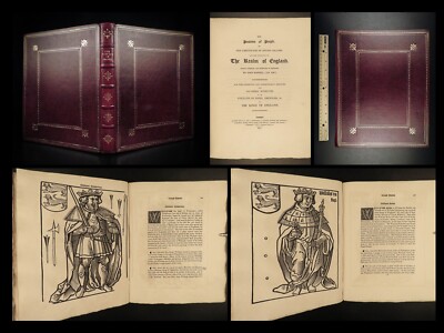 1811 1st ed John Rastell Pastime of People English Chronicles FOLIO Woodcuts-image