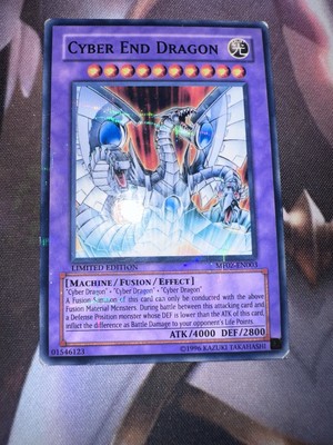 YUGIOH 2006 CYBER END DRAGON MF02 EN002 Parallel Rare MATTEL PROMO MP-image