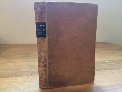 1855 Elements Of Surveying And Navigation - Charles Davies - Foldout Plates-image