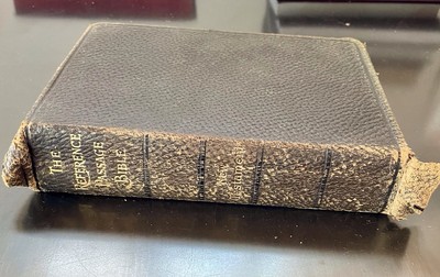 THE REFERENCE PASSAGE BIBLE - NEW TESTAMENT 1912 Leather Alpha Publishing-image