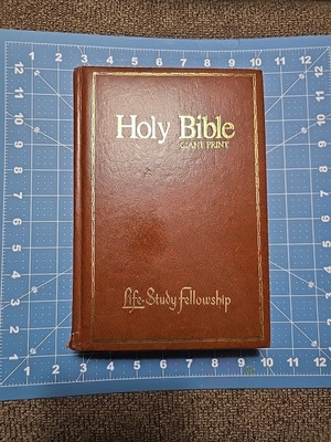 HOLY BIBLE KING JAMES VERSION GIANT PRINT REFERENCES CONCORDANCES 1976 REGENCY.-image
