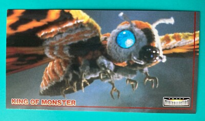 MOTHRA No.46 Godzilla Card  King of MONSTER TOHO Movie AMADA japanese F/S-image