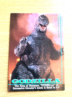Godzilla 1995  CARD No.58 TOHO  From Japan  C-92-image