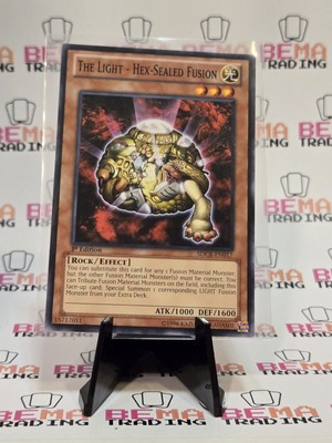 The Light - Hex-Sealed Fusion SDCR-EN017 Cyber Dragon Revolution 1st Edition-image
