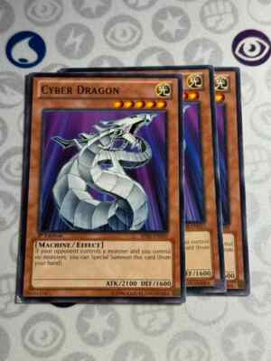 3x Cyber Dragon - Common (LP) Yugioh Playset-image