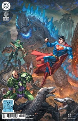 JUSTICE LEAGUE VS GODZILLA VS KONG 2 #1 - Quah Card Stock Variant - NM - 06/04-image
